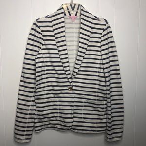 Lilly Pulitzer striped blazer. Size medium